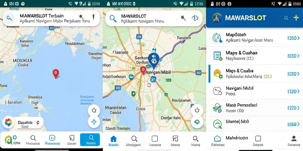 Tampilan antarmuka aplikasi MAWARSLOT yang user-friendly dan intuitif.
